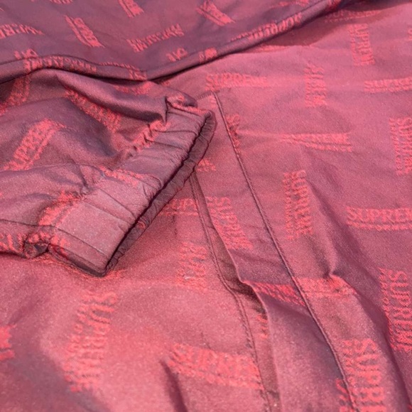 Supreme Windbreaker with Red Supreme All Over - Picture 3 of 7